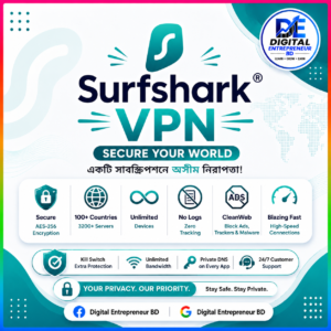 Surfshark VPN – 7 Days Access